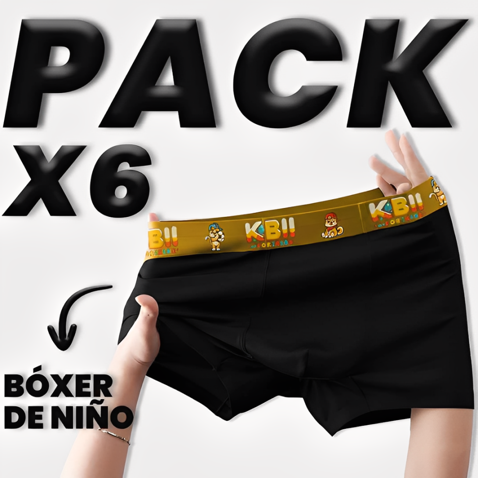 PACK X6 BOXER